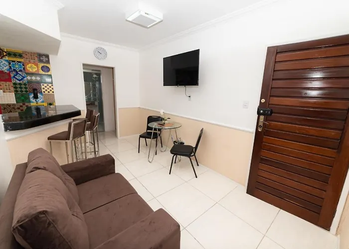 Apt Por Temporada Em Ponta Verde, Studio Com 02 Quartos Com Vista Lateral Mar - Melhor Localizacao Na Orla De Maceio